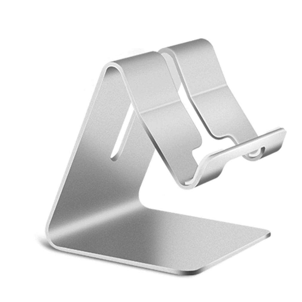 2022 Universal Aluminium Alloy Smart Phone Stand Desk Hold Charge Mobile Holder Cradle Mount for Iphone Metal Tablets for Ipad