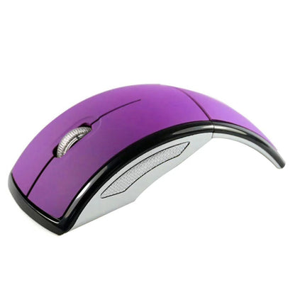 Mouse Wireless 2.4Ghz Folding Ultra Thinfor Computer Multi-Colors Pc Desktop Office Entertainment Laptop Accessories